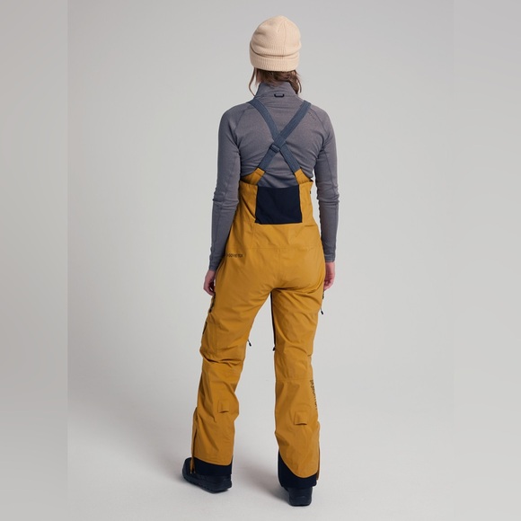 Burton AK Gore-Tex 2L Kimmy Bib Snowpants Woodthrush - Picture 4 of 15